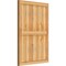 Ekena Millwork Framed Board-n-Batten Shutters, Rough Sawn Western Red Cedar, 26 7/8W x 39H, PR RBF06S26X039RWR - alternate 3